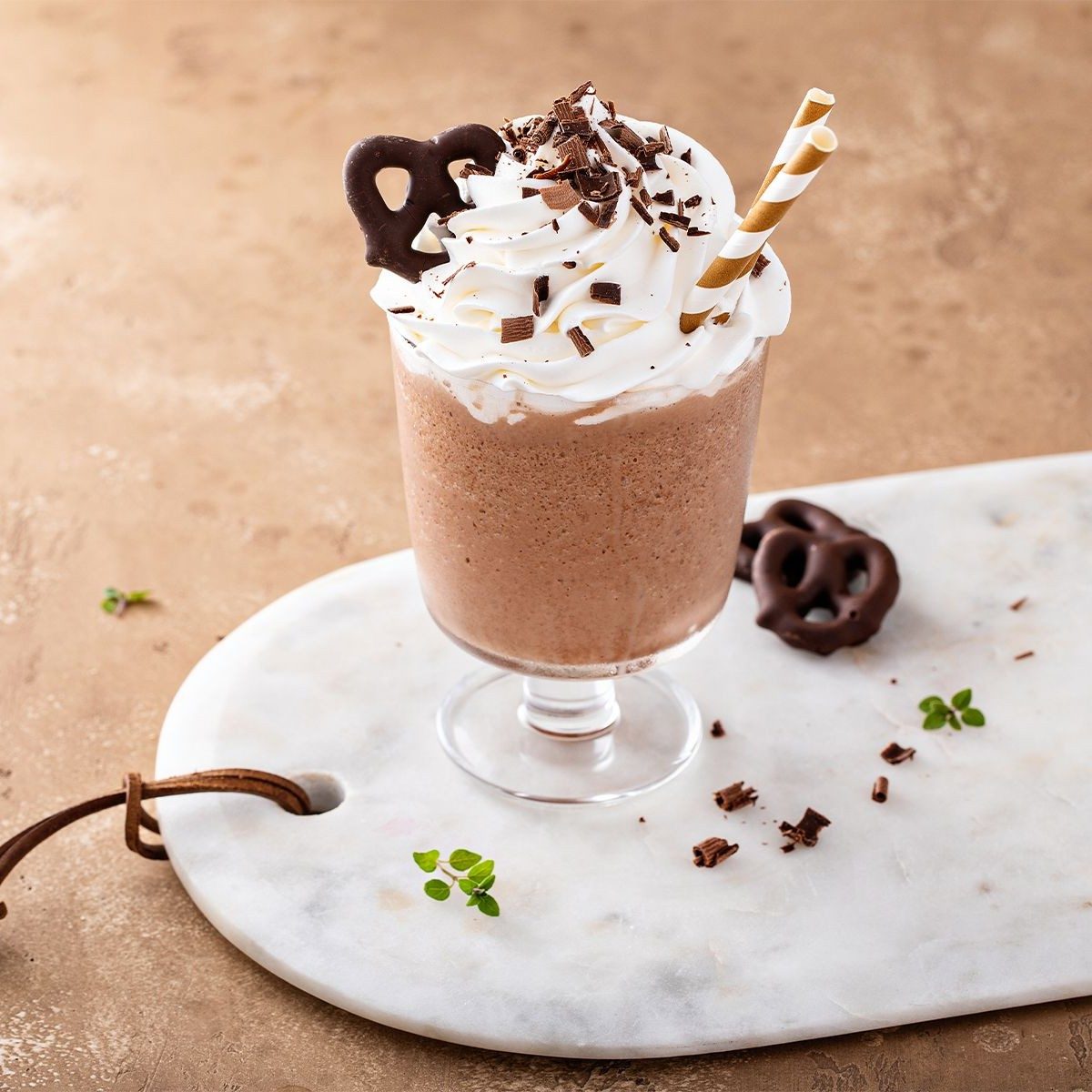 CHOCKLATE MILKSHAKE.